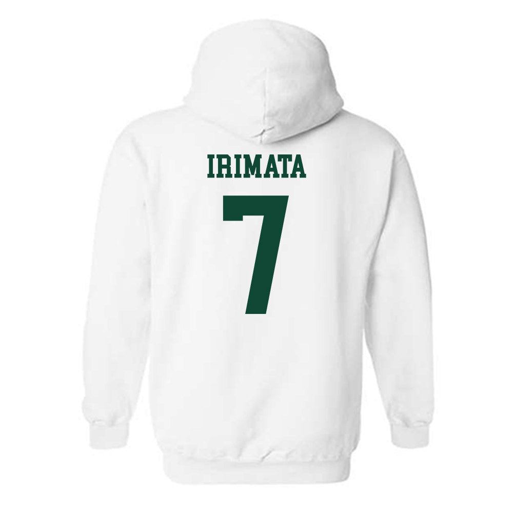 Hawaii - NCAA Softball : Taryn Irimata - Classic Shersey Hooded Sweatshirt-1