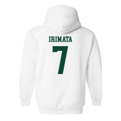 Hawaii - NCAA Softball : Taryn Irimata - Classic Shersey Hooded Sweatshirt-1
