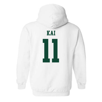 Hawaii - NCAA Softball : Keely Kai - Classic Shersey Hooded Sweatshirt-1