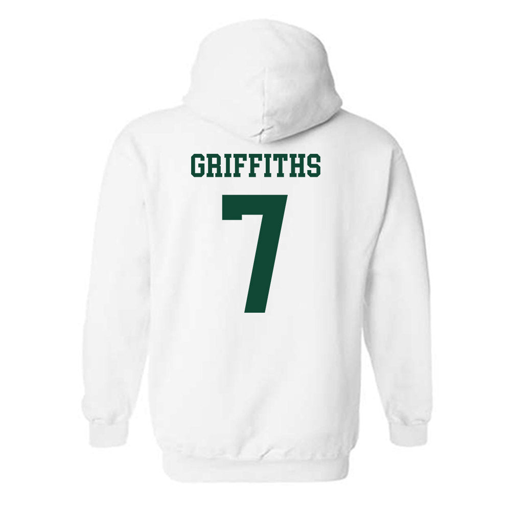 Hawaii - NCAA Football : Tre Griffiths - Classic Shersey Hooded Sweatshirt-1