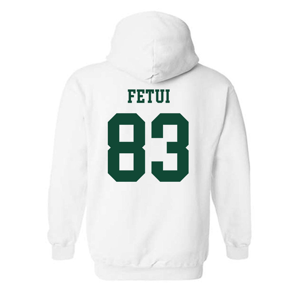 Hawaii - NCAA Football : Josiah Fetui - Classic Shersey Hooded Sweatshirt-1
