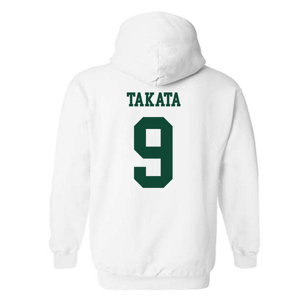 Hawaii - NCAA Baseball : Taylor Takata - Classic Shersey Hooded Sweatshirt-1
