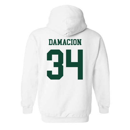 Hawaii - NCAA Women's Soccer : Nalani Damacion - Classic Shersey Hooded Sweatshirt-1