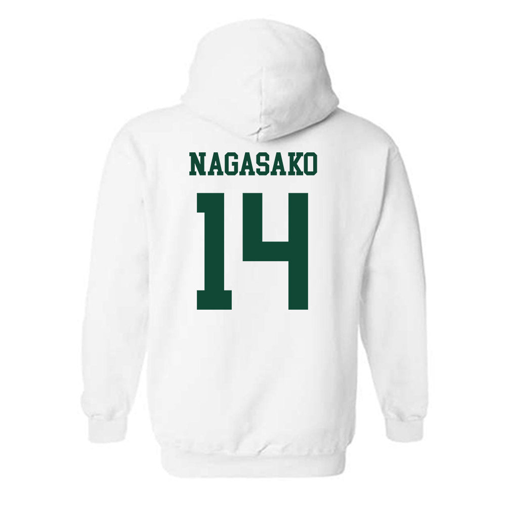 Hawaii - NCAA Softball : Bailey Nagasako - Classic Shersey Hooded Sweatshirt-1