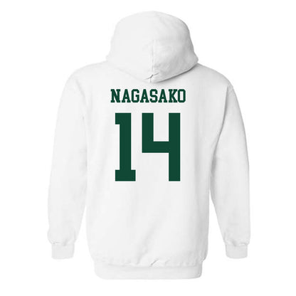 Hawaii - NCAA Softball : Bailey Nagasako - Classic Shersey Hooded Sweatshirt-1