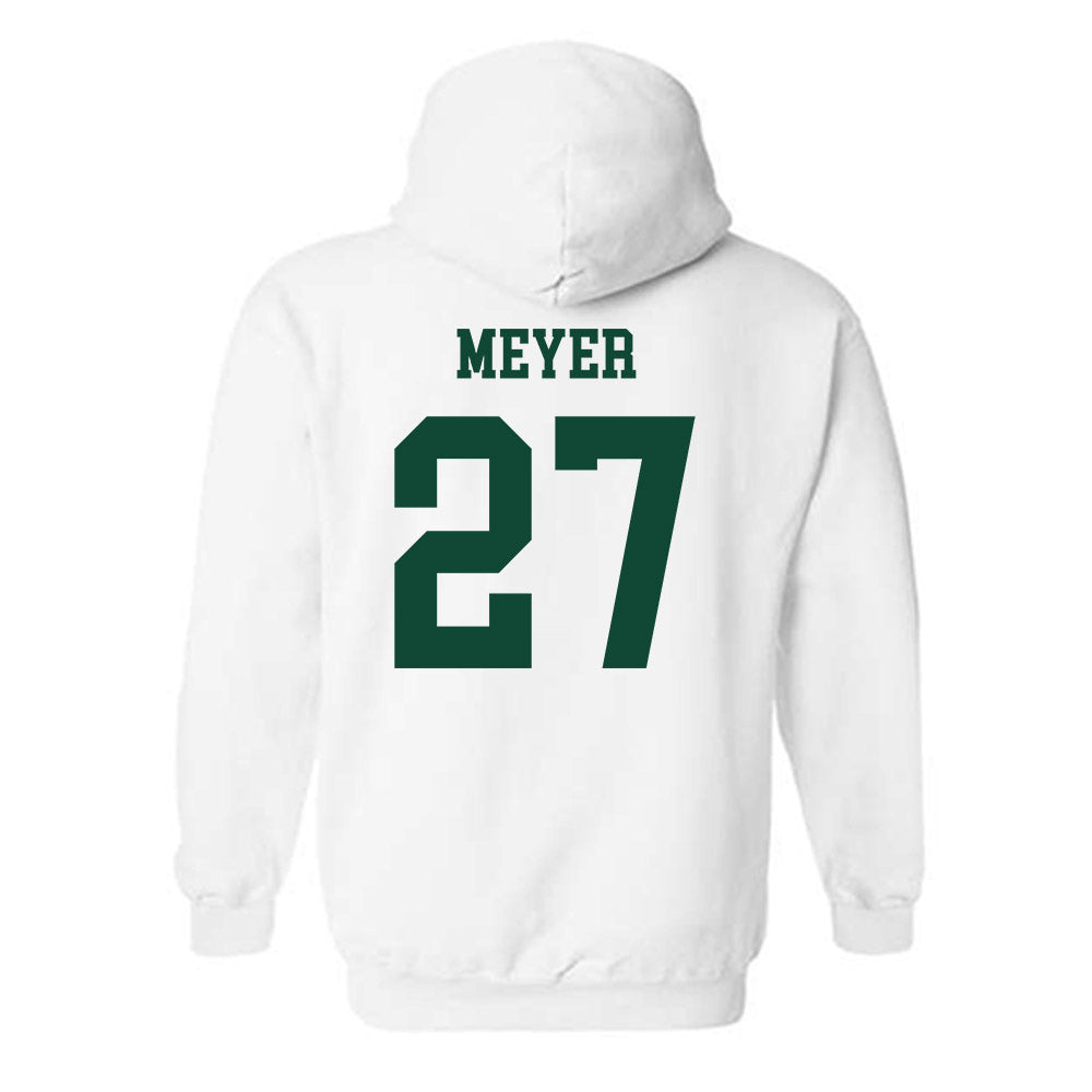 Hawaii - NCAA Football : Makanale'a Meyer - Classic Shersey Hooded Sweatshirt-1