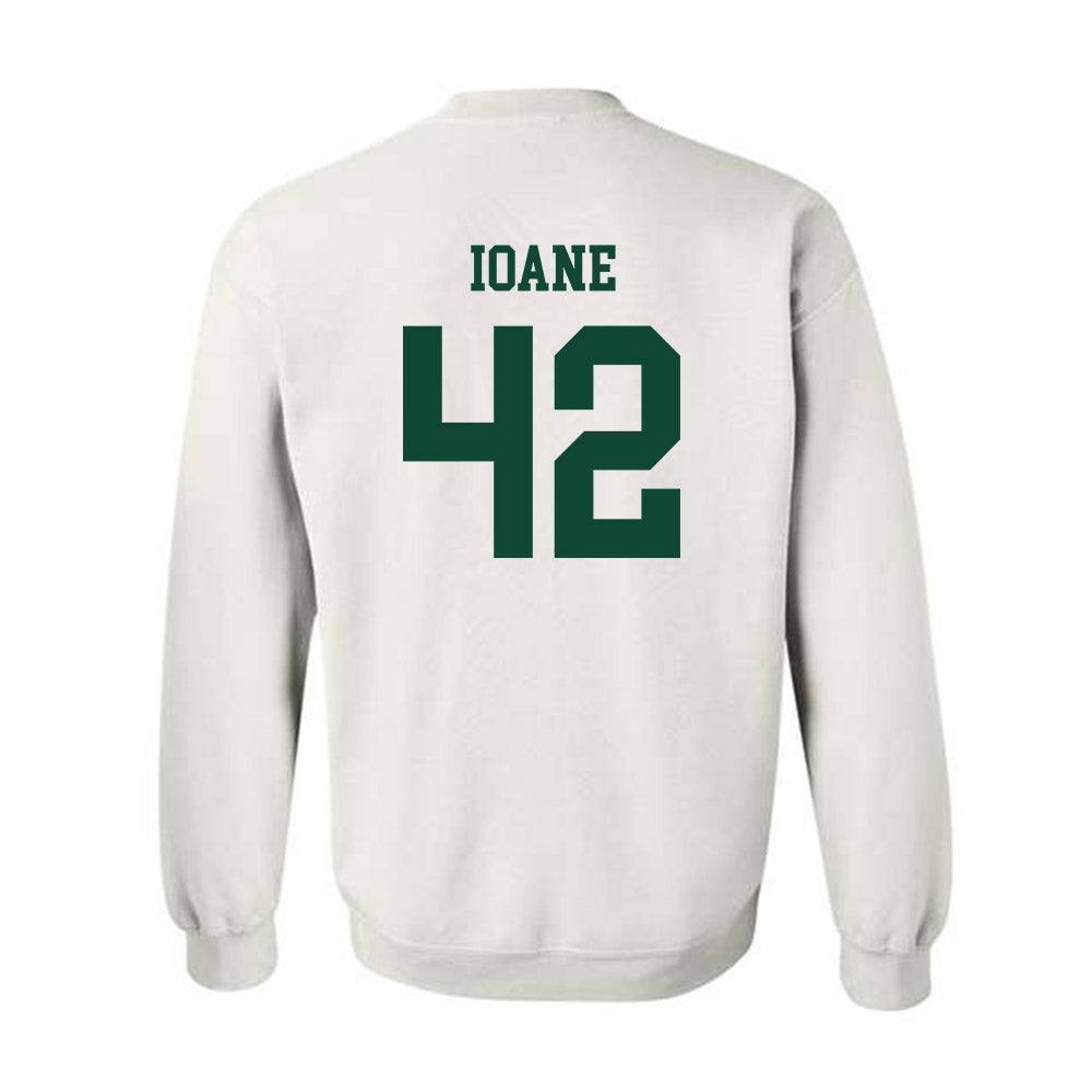 Hawaii - NCAA Football : Matteus Ioane - Classic Shersey Crewneck Sweatshirt-1