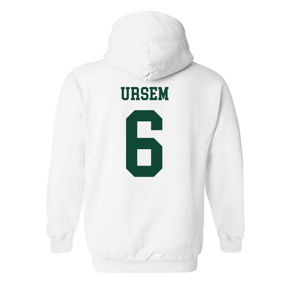 Hawaii - NCAA Women's Volleyball : Marnie Ursem - Classic Shersey Hooded Sweatshirt-1