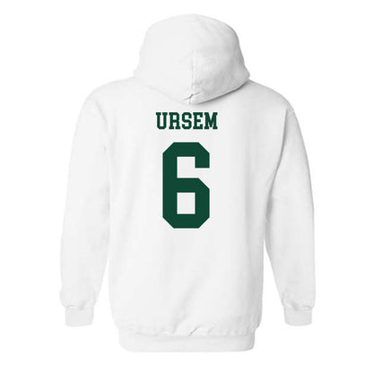 Hawaii - NCAA Women's Volleyball : Marnie Ursem - Classic Shersey Hooded Sweatshirt-1