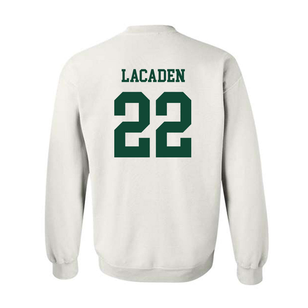 Hawaii - NCAA Football : Titan Lacaden - Classic Shersey Crewneck Sweatshirt-1