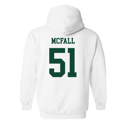 Hawaii - NCAA Football : Eric Mcfall - Classic Shersey Hooded Sweatshirt-1