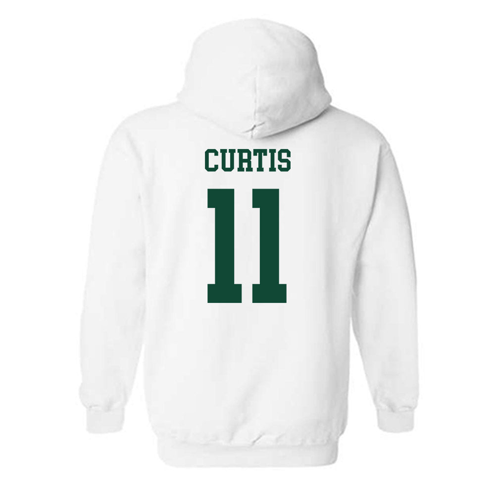 Hawaii - NCAA Women's Basketball : Keiara Curtis - Classic Shersey Hooded Sweatshirt-1