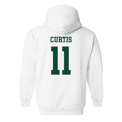 Hawaii - NCAA Women's Basketball : Keiara Curtis - Classic Shersey Hooded Sweatshirt-1