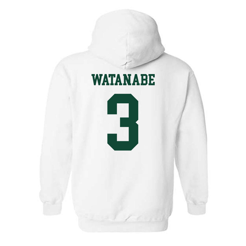 Hawaii - NCAA Baseball : Kody Watanabe - Classic Shersey Hooded Sweatshirt-1