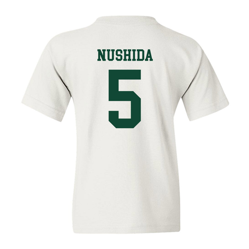 Hawaii - NCAA Baseball : Draven Nushida - Classic Shersey Youth T-Shirt-1