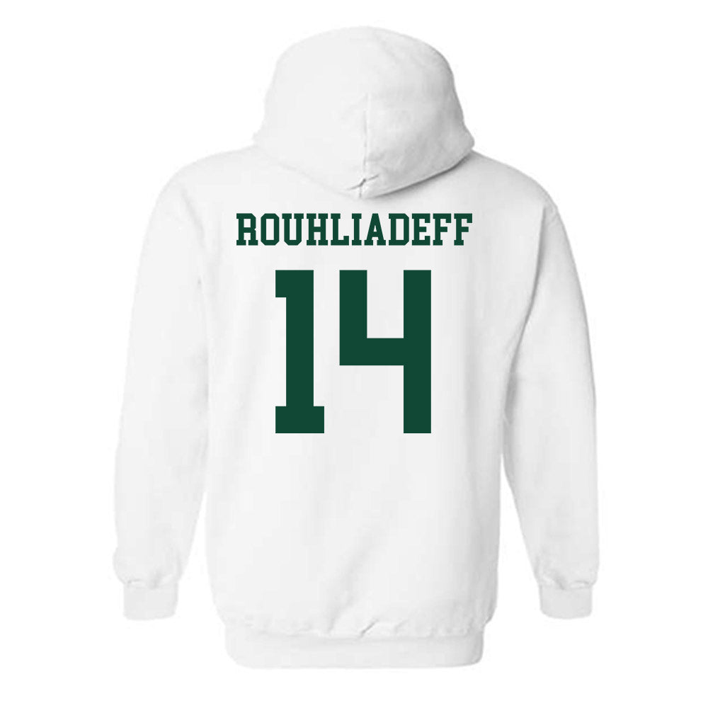Hawaii - NCAA Men's Basketball : Harry Rouhliadeff - Classic Shersey Hooded Sweatshirt-1