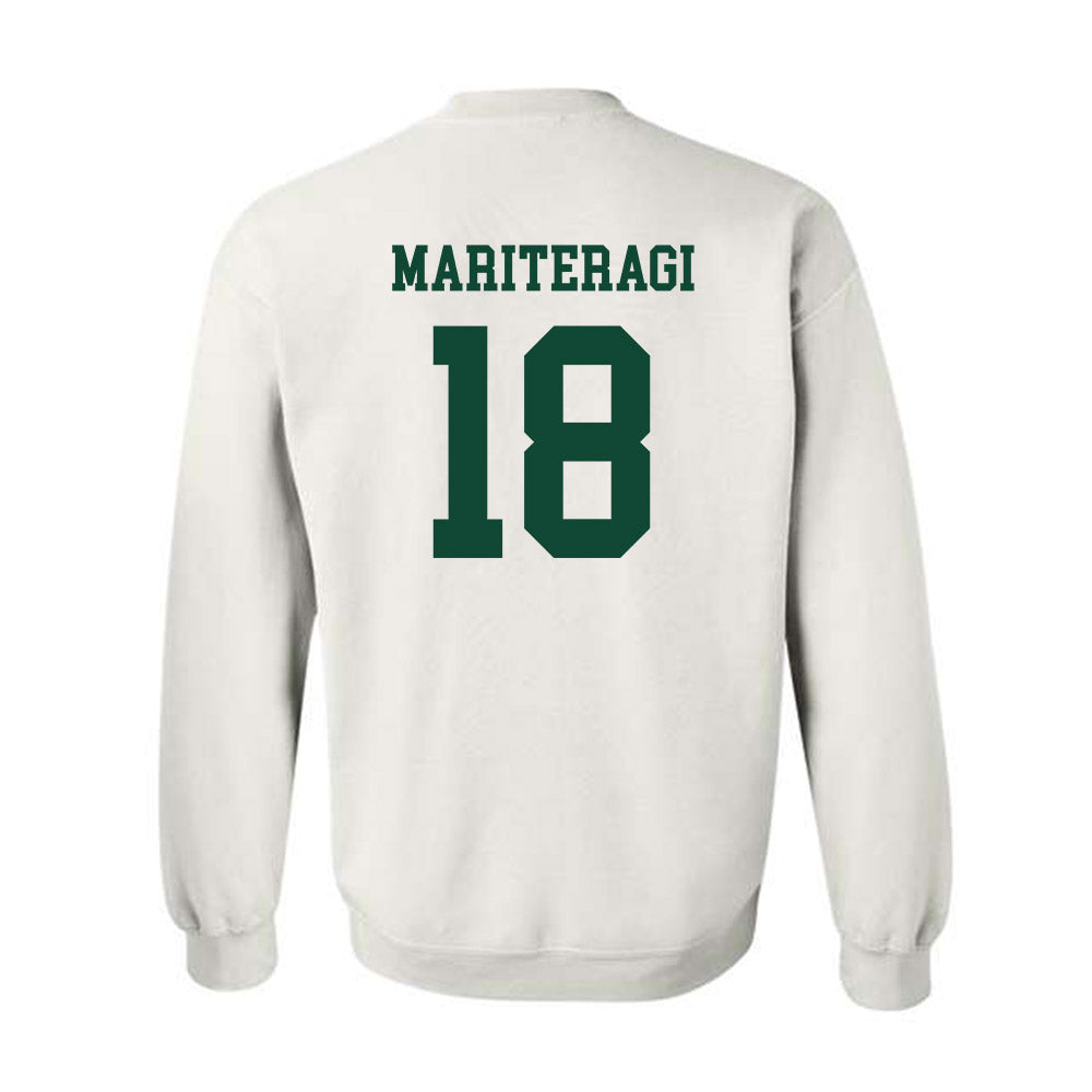 Hawaii - NCAA Football : Zaden Mariteragi - Classic Shersey Crewneck Sweatshirt-1
