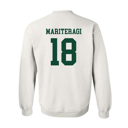 Hawaii - NCAA Football : Zaden Mariteragi - Classic Shersey Crewneck Sweatshirt-1