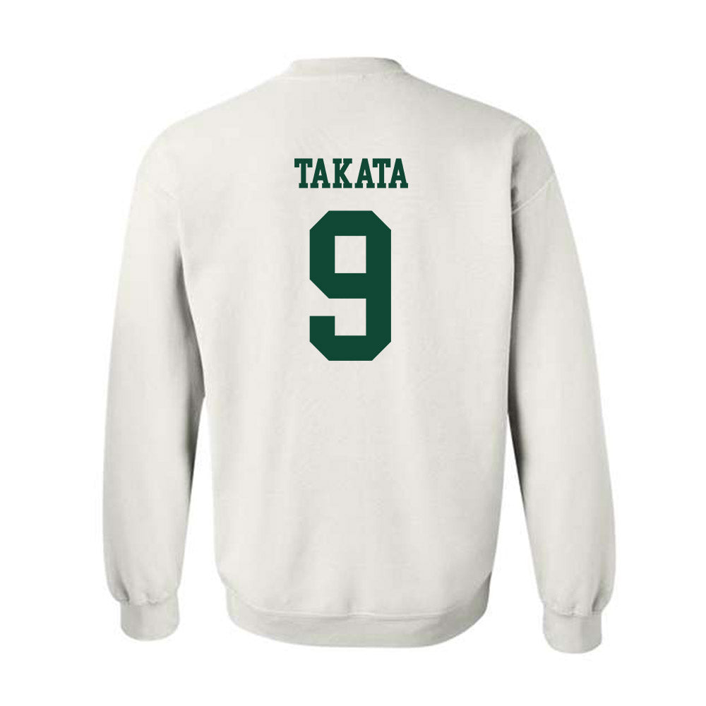 Hawaii - NCAA Baseball : Taylor Takata - Classic Shersey Crewneck Sweatshirt-1