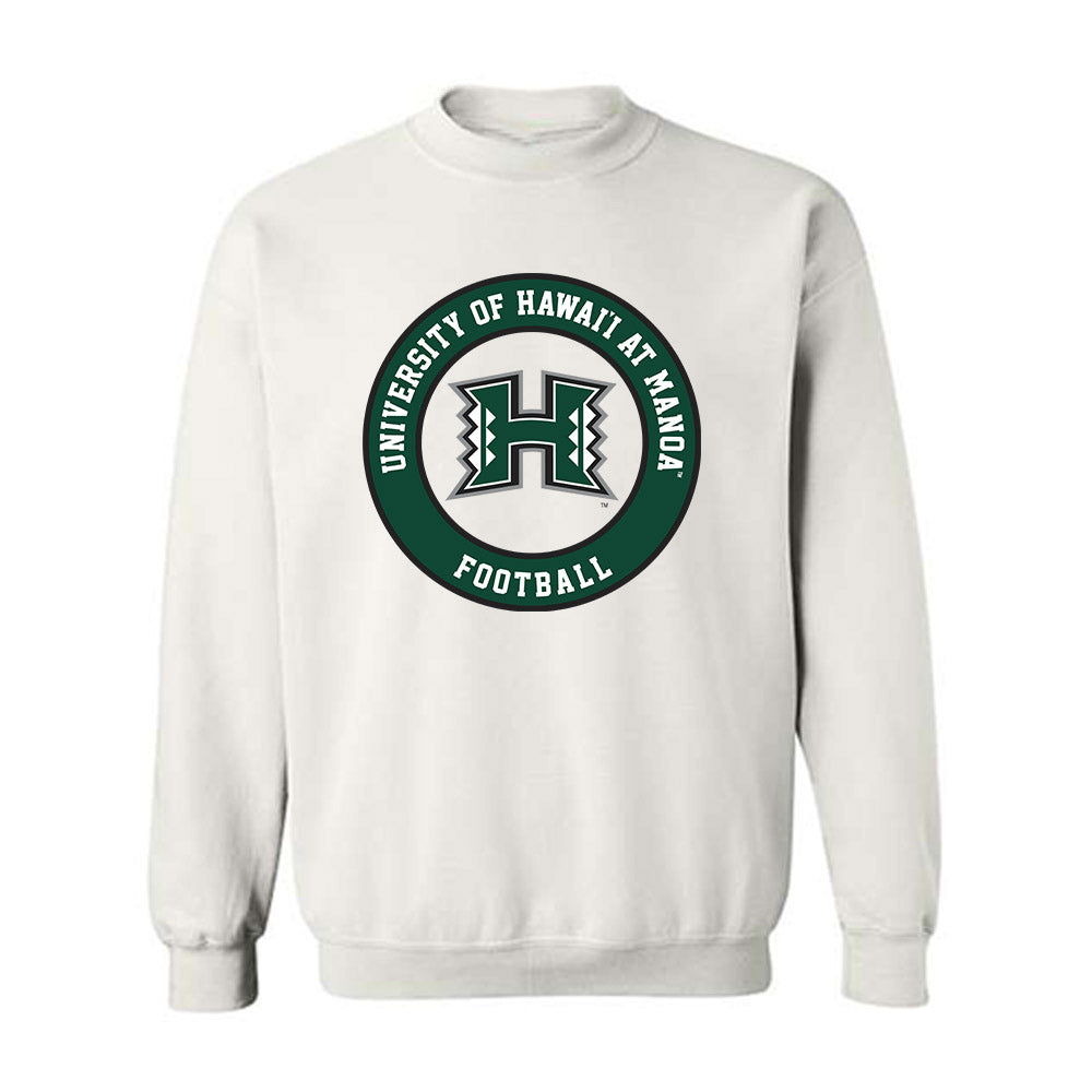 Hawaii - NCAA Football : Devon Tauaefa - Classic Shersey Crewneck Sweatshirt-0