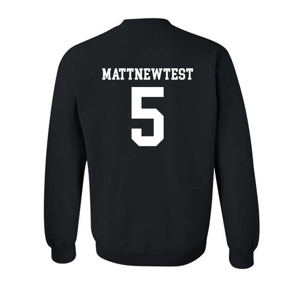 VCU - NCAA Baseball : Test MattNewTest - Classic Shersey Crewneck Sweatshirt-1