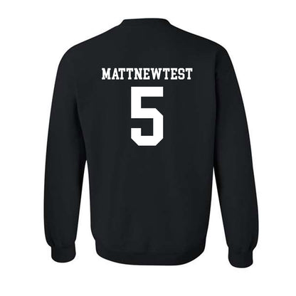 VCU - NCAA Baseball : Test MattNewTest - Classic Shersey Crewneck Sweatshirt-1