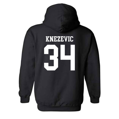 VCU - NCAA Women's Basketball : Katarina Knezevic - Classic Shersey Hooded Sweatshirt-1