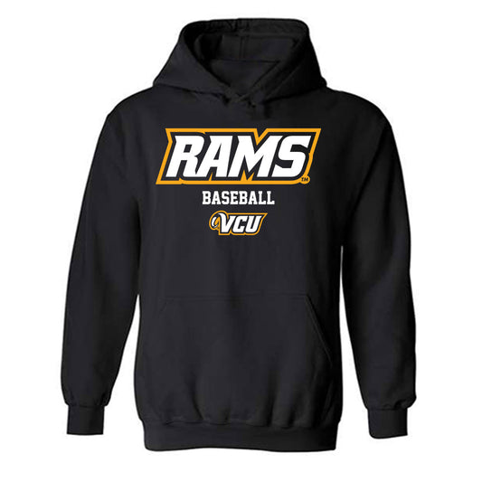 VCU - NCAA Baseball : Braydon Hallman - Classic Shersey Hooded Sweatshirt-0