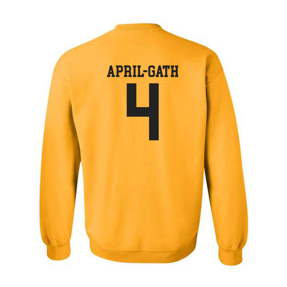 VCU - NCAA Baseball : Nicholas April-Gath - Generic Shersey Crewneck Sweatshirt-1