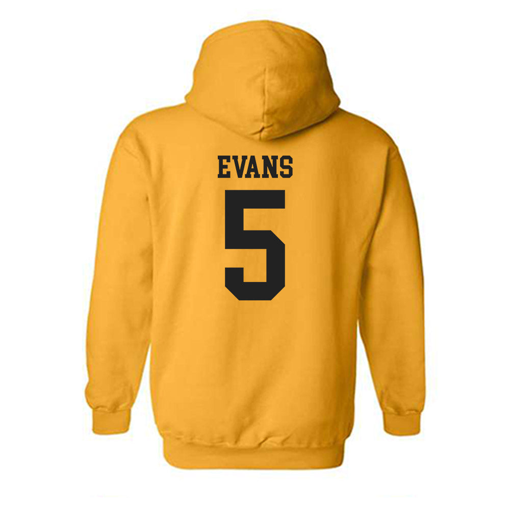VCU - NCAA Men's Basketball : Barry Evans - Generic Shersey Hooded Sweatshirt-1