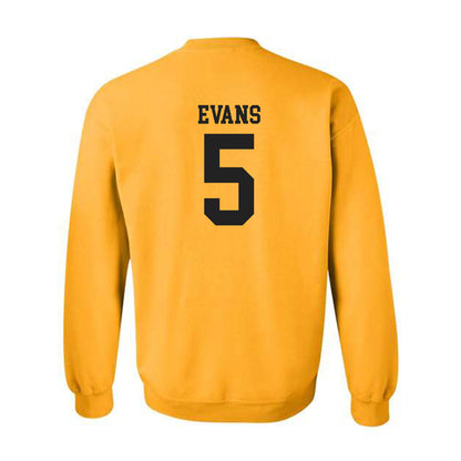 VCU - NCAA Men's Basketball : Barry Evans - Generic Shersey Crewneck Sweatshirt-1