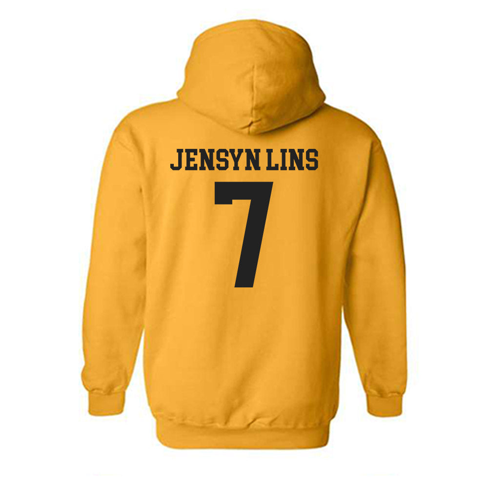 VCU - NCAA Women's Soccer : Jensyn Lins Jensyn Lins - Generic Shersey Hooded Sweatshirt-1