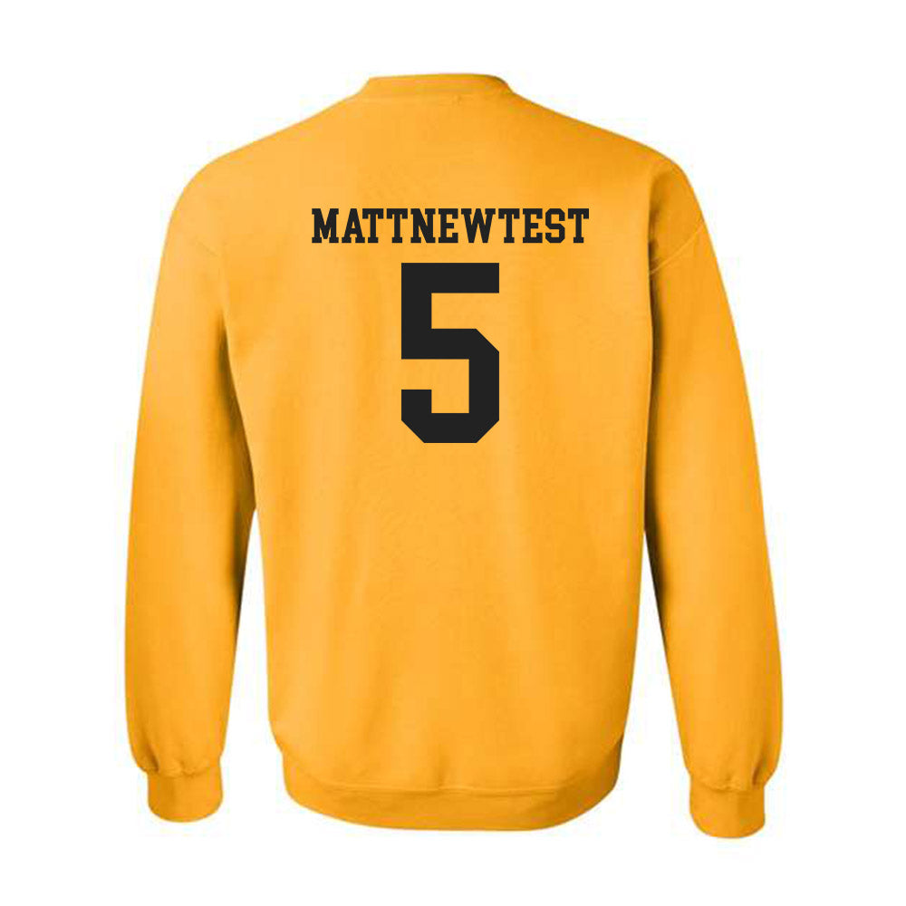 VCU - NCAA Baseball : Test MattNewTest - Generic Shersey Crewneck Sweatshirt-1