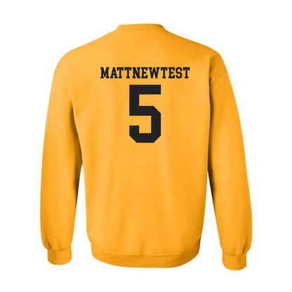 VCU - NCAA Baseball : Test MattNewTest - Generic Shersey Crewneck Sweatshirt-1