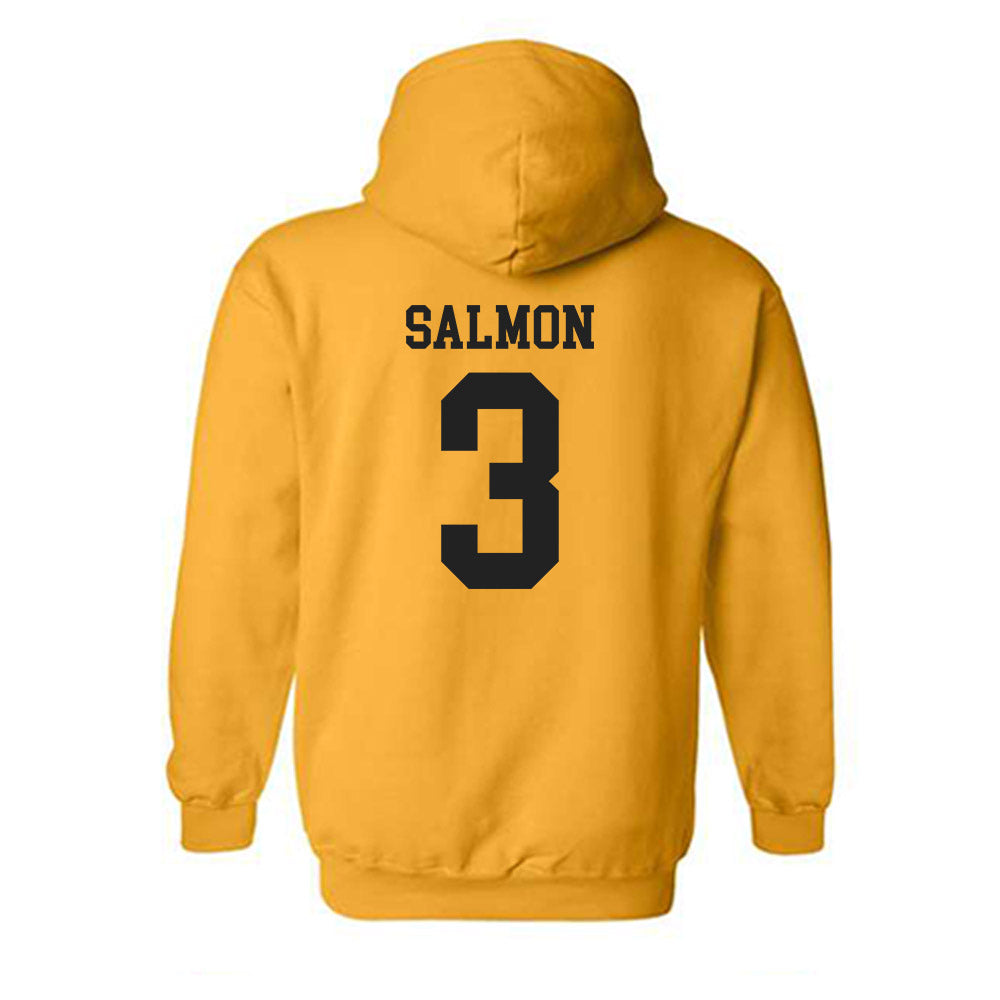 VCU - NCAA Men's Soccer : Pedro Salmon - Generic Shersey Hooded Sweatshirt-1