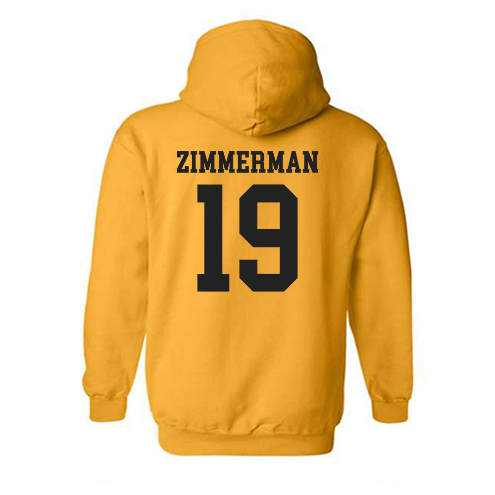 VCU - NCAA Women's Field Hockey : Hannah Zimmerman - Generic Shersey Hooded Sweatshirt-1
