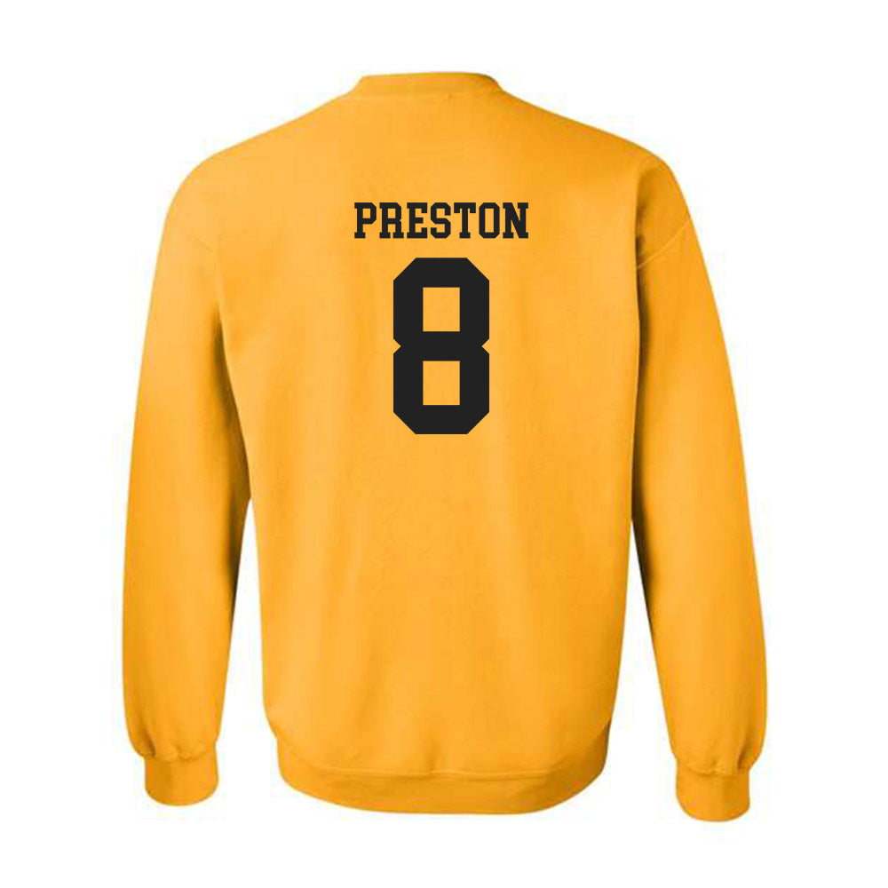 VCU - NCAA Women's Basketball : Daija Preston - Generic Shersey Crewneck Sweatshirt-1