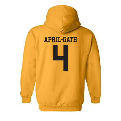 VCU - NCAA Baseball : Nicholas April-Gath - Generic Shersey Hooded Sweatshirt-1