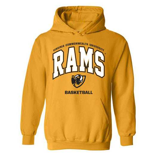 VCU - NCAA Men's Basketball : Nyk Lewis - Generic Shersey Hooded Sweatshirt-0
