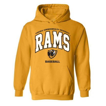 VCU - NCAA Baseball : Michael Malone - Generic Shersey Hooded Sweatshirt-0