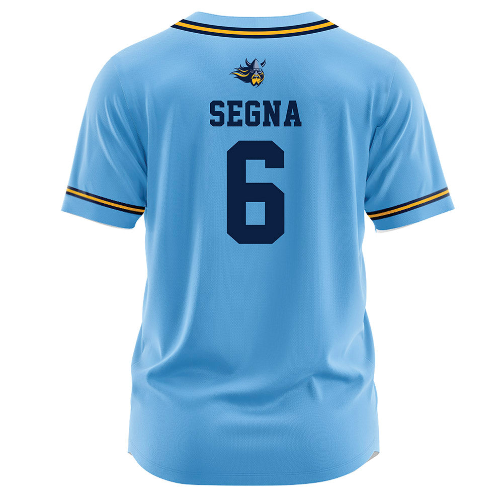 AU - NCAA Baseball : Ian Segna - Light Blue Jersey-1