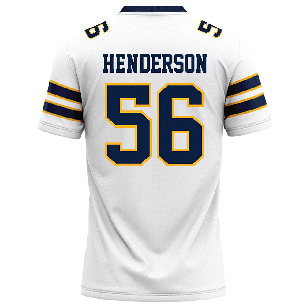 AU - NCAA Football : Jace Henderson - White Football Jersey-1