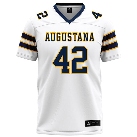 AU - NCAA Football : Marcus Vinson - White Football Jersey-0