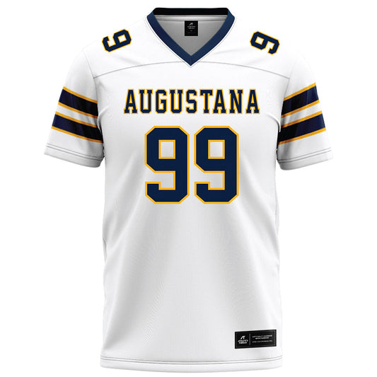 AU - NCAA Football : Kyson Arndt - White Football Jersey-0