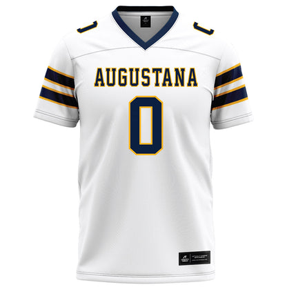 AU - NCAA Football : Christian Connelly - White Football Jersey-0