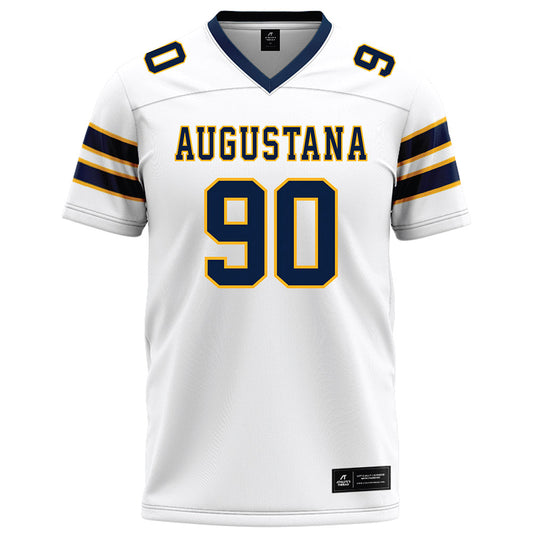 AU - NCAA Football : Tyler Birn - White Football Jersey-0