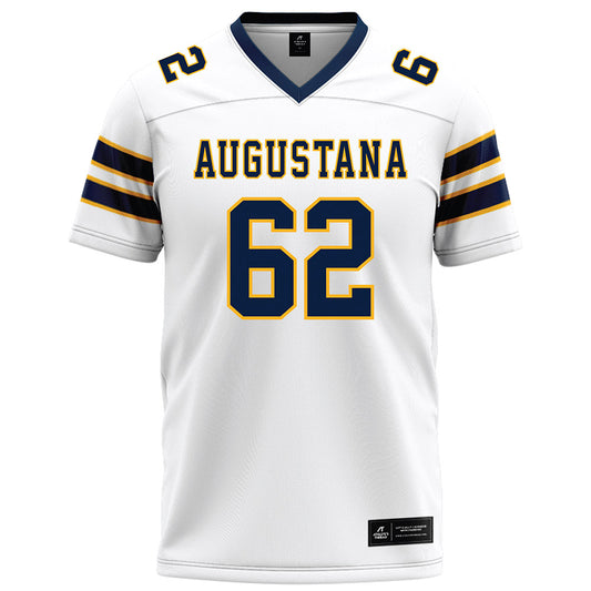 AU - NCAA Football : Elijah Ibiezugbe - White Football Jersey-0