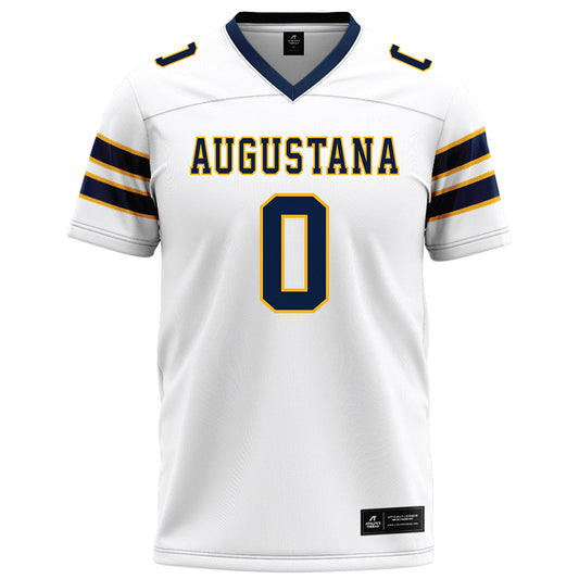 AU - NCAA Football : Christian Connelly - White Football Jersey-0