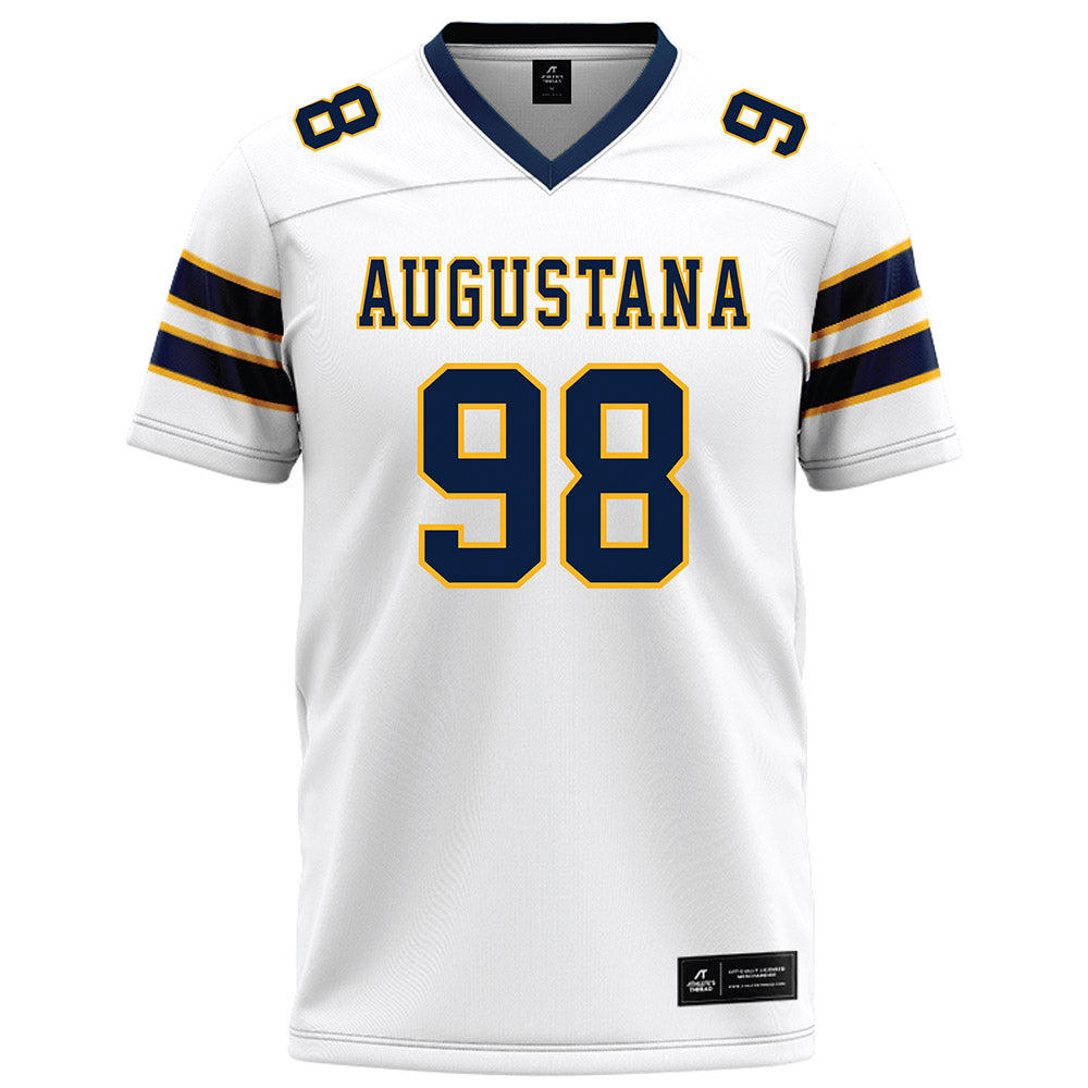 AU - NCAA Football : Israel Ouverson - White Football Jersey-0