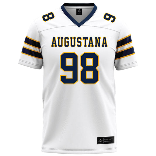 AU - NCAA Football : Israel Ouverson - White Football Jersey-0